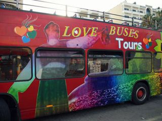 Sightseeing bus