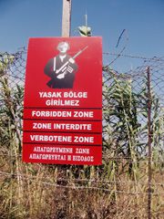 Entering Turkish Cyprus