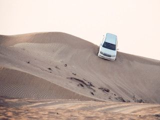 Dunes bashing in the desert