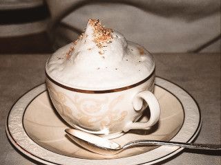 Coffee with actual gold flakes - a cool $15